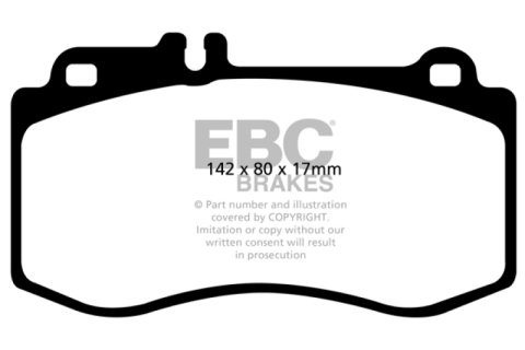 EBC S12 Brake Pad and Rotor Kit (1x ebcDP31857C, 1x ebcRK1954XD) thumbnail 8