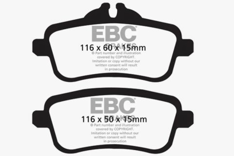 EBC S12 Brake Pad and Rotor Kit (1x ebcDP32137C, 1x ebcRK2107XD) thumbnail 4