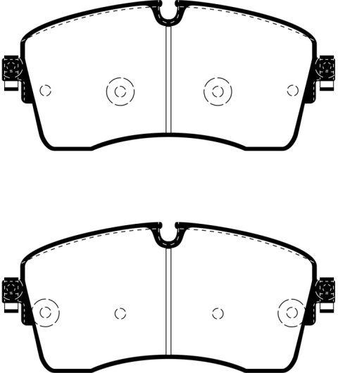 EBC S5 Brake Pad and Rotor Kit (1x ebcDP42385R, 1x ebcGD2195) thumbnail 4