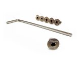 GReddy Steering Wheel Bolts - Raw Titanium (Set of 6) thumbnail 1