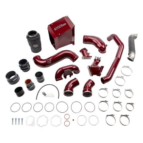 Wehrli 07.5-10 Chevrolet 6.6L Duramax LMM Stage 3 High Flow Bundle Kit - Chevy Orange