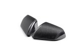 Ford Racing 24-25 Mustang (w/o Turn Signals) Carbon Fiber Mirror Skull Caps - Gloss thumbnail 1
