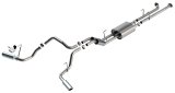 Borla 07-08 Toyota Tundra 5.7L S-Type Cat-Back Exhaust - 4in Stainless Tips thumbnail 1