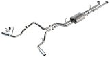 Borla 07-08 Toyota Tundra 5.7L ATAK Cat-Back Exhaust - 4in Stainless Tips thumbnail 1