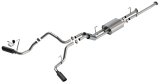 Borla 09-21 Toyota Tundra 5.7L S-Type Cat-Back Exhaust - 4in Black Chrome Tips thumbnail 1