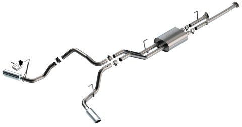 Borla 09-21 Toyota Tundra 5.7L ATAK Cat-Back Exhaust - 4in Stainless Tips