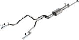Borla 14-21 Toyota Tundra 4.6L/5.7L S-Type Cat Back Exhaust - 4in Stainless Tips thumbnail 1