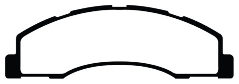 EBC 08+ Ford Econoline E150 4.6 Yellowstuff Front Brake Pads thumbnail 4