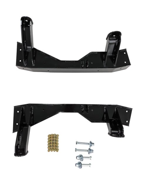 AEM Electronics 1973-87 Chevy C10 Rear Tesla Subframe Mount Kits HEV002-001 Kit, Cradle Swap, Steel, Black Powdercoated, Chevy, Kit thumbnail 7