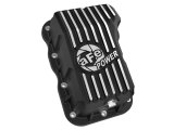 AFE Power Automatic Transmission Pans 46-71400B aFe POWER Pro Series Pan Black w/ Machined Fins Jeep Wrangler (JL) 18-25 L4-2.0L (t) thumbnail 3