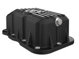 AFE Power Automatic Transmission Pans 46-71400B aFe POWER Pro Series Pan Black w/ Machined Fins Jeep Wrangler (JL) 18-25 L4-2.0L (t) thumbnail 4