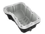 AFE Power Automatic Transmission Pans 46-71400B aFe POWER Pro Series Pan Black w/ Machined Fins Jeep Wrangler (JL) 18-25 L4-2.0L (t) thumbnail 6