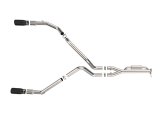 AFE Power Exhaust Systems 49-32088-B Vulcan Series 3 IN 304 Stainless Steel Cat-Back System w/ Black Tips RAM 1500 2025 V6-3.0L (tt) thumbnail 7