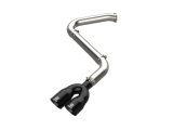 AFE Power Exhaust Systems 49-37045-B Takeda 3 IN 304 Stainless Steel Axle-Back w/ Black Tip Hyundai Elantra N Line 21-25 L4-1.6L (t) thumbnail 1