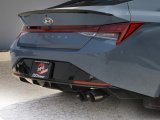 AFE Power Exhaust Systems 49-37045-B Takeda 3 IN 304 Stainless Steel Axle-Back w/ Black Tip Hyundai Elantra N Line 21-25 L4-1.6L (t) thumbnail 4