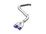 AFE Power Exhaust Systems 49-37045-L Takeda 3 IN 304 Stainless Steel Axle-Back w/ Blue Flame Tip Hyundai Elantra N Line 21-25 L4-1.6L (t) thumbnail 2