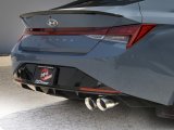 AFE Power Exhaust Systems 49-37045-P Takeda 3 IN 304 Stainless Steel Axle-Back w/ Polished Tip Hyundai Elantra N Line 21-25 L4-1.6L (t) thumbnail 3