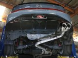 AFE Power Exhaust Systems 49-37045-P Takeda 3 IN 304 Stainless Steel Axle-Back w/ Polished Tip Hyundai Elantra N Line 21-25 L4-1.6L (t) thumbnail 5