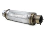 AFE Power Mufflers 49M30059 MACH Force-Xp 304 Stainless Steel Muffler 3 IN ID Center/Center x 5 IN Dia. x 19 IN Overall Length - Round Body thumbnail 2