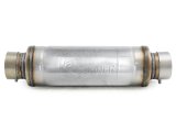 AFE Power Mufflers 49M30059 MACH Force-Xp 304 Stainless Steel Muffler 3 IN ID Center/Center x 5 IN Dia. x 19 IN Overall Length - Round Body thumbnail 3