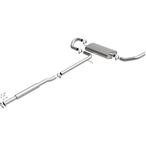 BRExhaust Direct-Fit Exhaust Systems for 2005-2006 EQUINOX, 2006 TORRENT - 106-0079 Systems, Direct-Fit, Cat-back, Single, Steel, Aluminized, Rear Exit, Chevrolet, Pontiac, Kit thumbnail 1