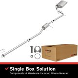BRExhaust Direct-Fit Exhaust Systems for 1998-2002 ACCORD - 106-0096 Systems, Direct-Fit, Cat-back, Single, Steel, Aluminized, Rear Exit, use on Honda®, Kit thumbnail 2