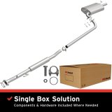BRExhaust Direct-Fit Exhaust Systems for 1997-2001 CAMRY - 106-0196 Systems, Direct-Fit, Cat-back, Single, Steel, Aluminized, Rear Exit, Toyota, Kit thumbnail 2