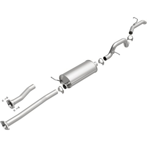 BRExhaust Direct-Fit Exhaust Systems for 2004-2007 CANYON, COLORADO - 106-0200 Systems, Direct-Fit, Cat-back, Single, Steel, Aluminized, Rear Exit, Chevrolet, GMC, Kit thumbnail 1