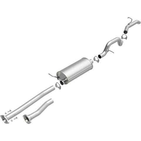 BRExhaust Direct-Fit Exhaust Systems for 2004-2007 CANYON, COLORADO - 106-0200 Systems, Direct-Fit, Cat-back, Single, Steel, Aluminized, Rear Exit, Chevrolet, GMC, Kit thumbnail 2