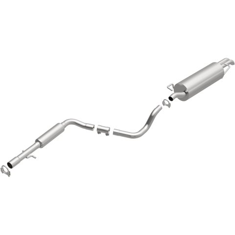 BRExhaust Direct-Fit Exhaust Systems for 1999-2005 JETTA - 106-0311 Systems, Direct-Fit, Cat-back, Single, Steel, Aluminized, Rear Exit, Volkswagen, Kit thumbnail 2