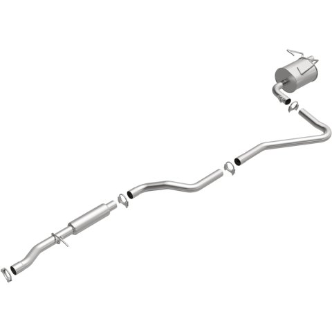 BRExhaust Direct-Fit Exhaust Systems for 2009-2018 JOURNEY - 106-0443 Systems, Direct-Fit, Cat-back, Single, Steel, Aluminized, Rear Exit, Dodge, Kit thumbnail 2