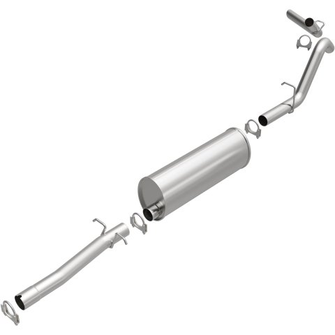 BRExhaust Direct-Fit Exhaust Systems for 2000-2003 DAKOTA - 106-0595 Systems, Direct-Fit, Cat-back, Single, Steel, Aluminized, Side Exit, Dodge, Kit