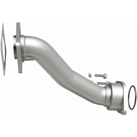 BRExhaust Direct-Fit Intermediate Pipes 107-0023 Exhaust Pipes, Pipes, Stainless Steel, Natural, 2.500 in. O.D., Buick, Pontiac, Each thumbnail 1