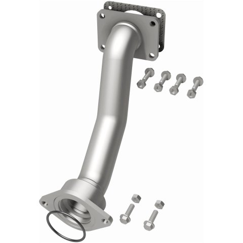 BRExhaust Direct-Fit Intermediate Pipes 107-0023 Exhaust Pipes, Pipes, Stainless Steel, Natural, 2.500 in. O.D., Buick, Pontiac, Each thumbnail 2