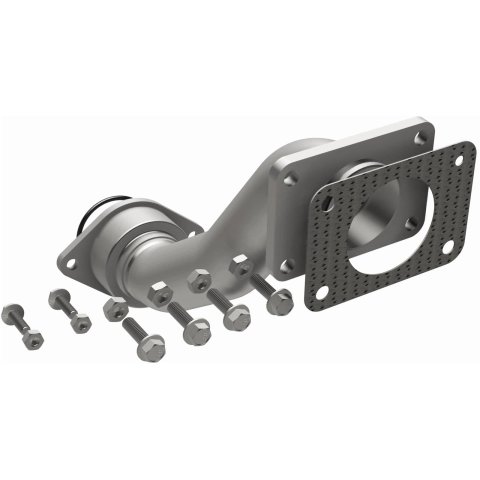 BRExhaust Direct-Fit Intermediate Pipes 107-0023 Exhaust Pipes, Pipes, Stainless Steel, Natural, 2.500 in. O.D., Buick, Pontiac, Each thumbnail 3