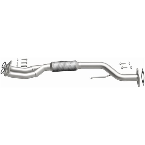 BRExhaust Direct-Fit Intermediate Pipes for 2000-2002 SENTRA - 107-0026 Exhaust Pipes, Pipes, Stainless Steel, Natural, 2.000 in. O.D., Nissan, Each thumbnail 3