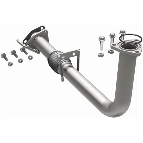 BRExhaust Direct-Fit Intermediate Pipes for 1998-2002 ACCORD - 107-0029 Exhaust Pipes, Pipes, Stainless Steel, Natural, 2.000 in. O.D., use on Honda®, Each thumbnail 1