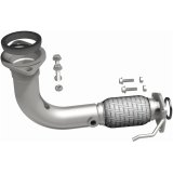 BRExhaust Direct-Fit Intermediate Pipes for 2004-2008 TSX - 107-0051 Exhaust Pipes, Pipes, Stainless Steel, Natural, 2.500 in. O.D., use on Acura®, Each thumbnail 1