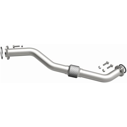 BRExhaust Direct-Fit Intermediate Pipes for 2001-2003 HIGHLANDER, 1999-2003 RX300 - 107-0053 Exhaust Pipes, Pipes, Stainless Steel, Natural, 2.000 in. O.D., Lexus, Toyota, Each thumbnail 1