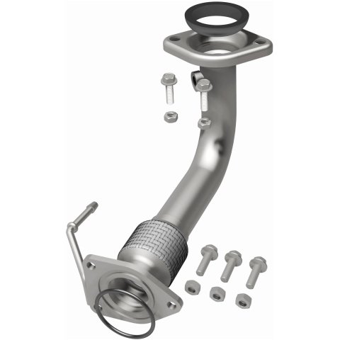 BRExhaust Direct-Fit Intermediate Pipes for 2003-2007 ACCORD - 107-0054 Exhaust Pipes, Pipes, Stainless Steel, Natural, 2.000 in. O.D., use on Honda®, Each thumbnail 2