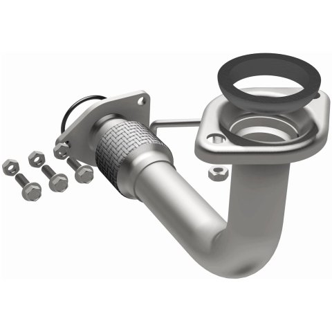 BRExhaust Direct-Fit Intermediate Pipes for 2003-2007 ACCORD - 107-0054 Exhaust Pipes, Pipes, Stainless Steel, Natural, 2.000 in. O.D., use on Honda®, Each thumbnail 3