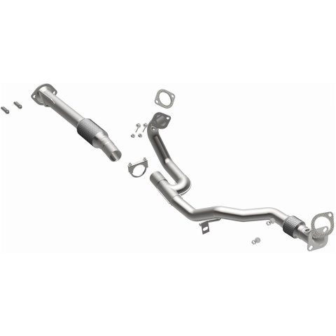 BRExhaust Direct-Fit Intermediate Pipes for 2007-2008 ACADIA, OUTLOOK, 2008 ENCLAVE - 107-0060 Exhaust Pipes, Pipes, Stainless Steel, Natural, 2.000 in. O.D., Buick, GMC, Saturn, Each thumbnail 3