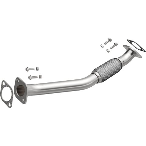 BRExhaust Direct-Fit Intermediate Pipes for 2010-2012 FUSION, 2010-2011 MILAN - 107-0067 Exhaust Pipes, Pipes, Stainless Steel, Natural, 2.250 in. O.D., Ford, Mercury, Each thumbnail 1