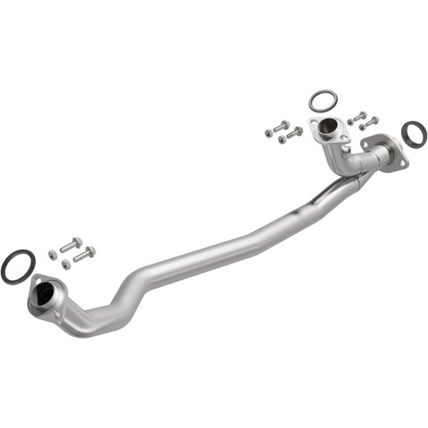 BRExhaust Direct-Fit Intermediate Pipes for 2007-2010 SIENNA - 107-0073 Exhaust Pipes, Pipes, Stainless Steel, Natural, 2.000 in. O.D., Toyota, Each