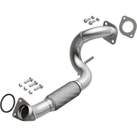 BRExhaust Direct-Fit Intermediate Pipes for 2008-2013 ROGUE, 2014 ROGUE SELECT - 107-0089 Exhaust Pipes, Pipes, Stainless Steel, Natural, 2.250 in. O.D., Nissan, Each thumbnail 2
