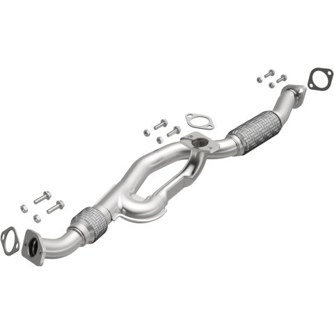 BRExhaust Direct-Fit Intermediate Pipes for 2005-2010 SPORTAGE, 2005-2008 TUCSON - 107-0130 Exhaust Pipes, Pipes, Stainless Steel, Natural, 2.000 in. O.D., Hyundai, Kia, Each thumbnail 2