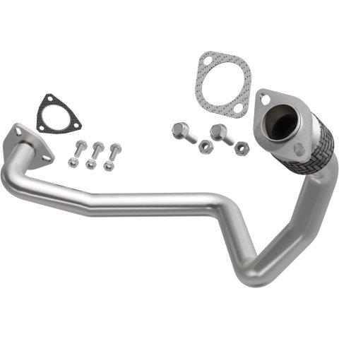 BRExhaust Direct-Fit Intermediate Pipes for 1996-1997 HOMBRE, S10, SONOMA - 107-0160 Exhaust Pipes, Pipes, Stainless Steel, Natural, 1.750 in. O.D., Chevrolet, GMC, Isuzu, Each