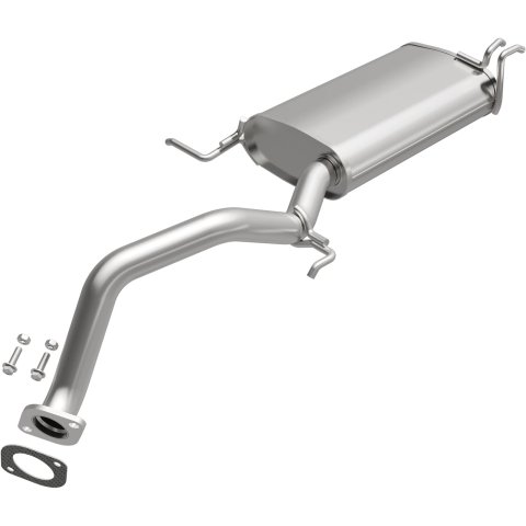 BRExhaust - Exhaust Pipes, Intermediate Pipes for 2010-2012 SANTA FE, 2011-2013 SORENTO 108-0015 Direct-Fit Rear Muffler Kit thumbnail 1