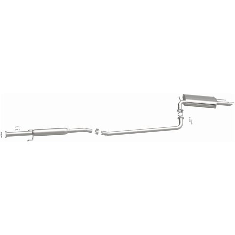 BRExhaust Direct-Fit Exhaust Systems 116-0274 Systems, Direct-Fit, Replacement, OEM Style, Cat-Back, Bolt-On, Stainless Steel, Natural Finish, with Hangers, Hardware, Lexus, Toyota, Kit thumbnail 4