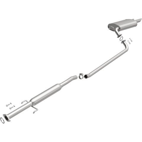 BRExhaust Direct-Fit Exhaust Systems 116-0274 Systems, Direct-Fit, Replacement, OEM Style, Cat-Back, Bolt-On, Stainless Steel, Natural Finish, with Hangers, Hardware, Lexus, Toyota, Kit thumbnail 5